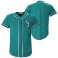 thumbnail image 1 of MLB Seattle Mariners Youth Primary Color Synthetic Jersey, 1 of 3