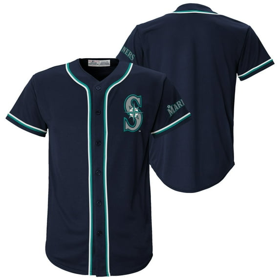 MLB Seattle Mariners Youth Secondary Color Synthetic Jersey