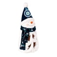 thumbnail image 1 of Seattle Mariners LED 8" Snowman Lit Garden Statue, 1 of 2