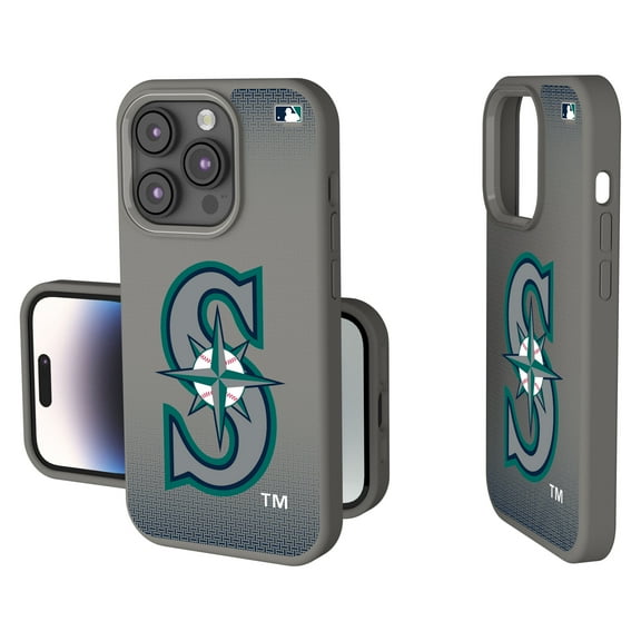 Seattle Mariners Linen Logo iPhone Soft Touch Case