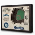 thumbnail image 1 of YouTheFan MLB Seattle Mariners 25-layer Stadiumview Wall Art, 1 of 5