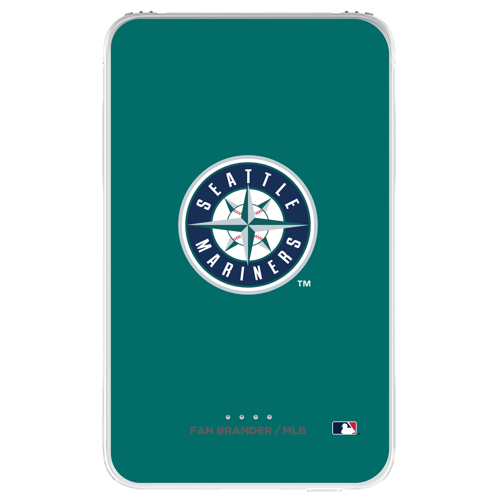 Seattle Mariners Solid Design 10000 mAh Portable Power Pack