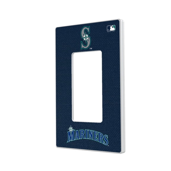 Seattle Mariners Solid Single Rocker Light Switch Plate