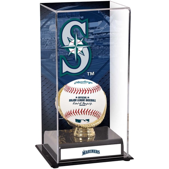 Seattle Mariners Sublimated Display Case with Image