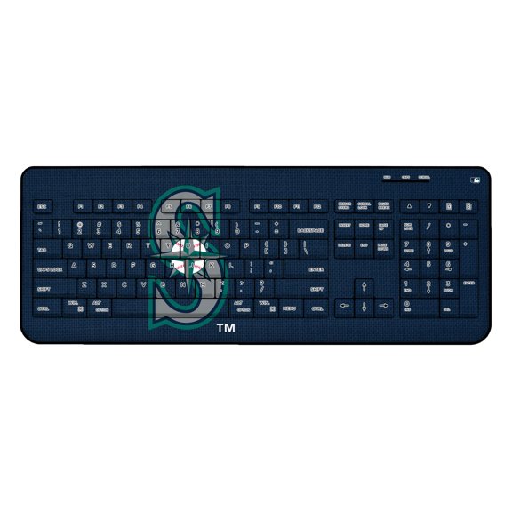 Seattle Mariners Team Logo Wireless Keyboard