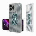 thumbnail image 1 of Seattle Mariners Text Backdrop Clear iPhone Case, 1 of 7
