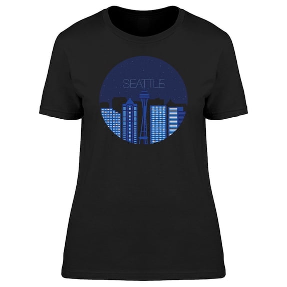 Seattle Night Sky Tee Men's -Image by Shutterstock
