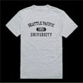 thumbnail image 1 of Seattle Pacific University Falcons Distressed Arch College T-Shirt, Heather Grey - 2XL, 1 of 1