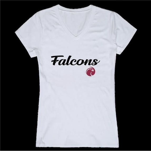 Seattle Pacific University Falcons Script T-Shirt, White - 2XL