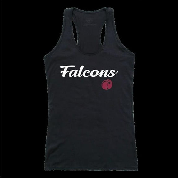 Seattle Pacific University Falcons Script Tank Top, Black - Medium