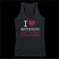 thumbnail image 1 of Seattle Pacific University Falcons Women I Love Tank Top, Black - 2XL, 1 of 1