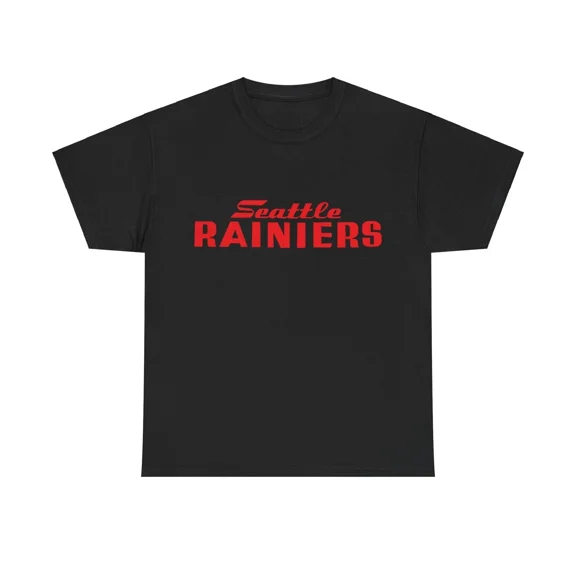 Seattle Rainiers Red Logo Retro Baseball Team Unisex T-Shirt, up to size 5XL