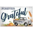 thumbnail image 1 of Seattle Seahawks 11" x 19" Forever Grateful Sign, 1 of 1