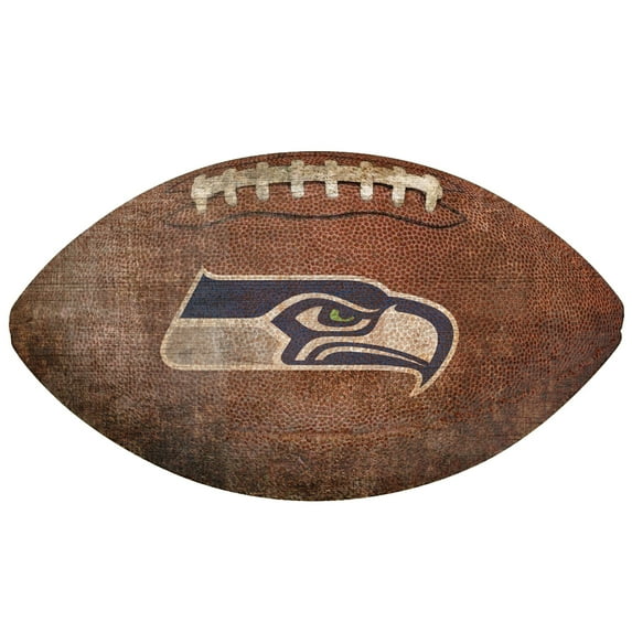 Seattle Seahawks 12'' Football Sign