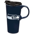 thumbnail image 1 of Seattle Seahawks 17oz. Travel Latte Mug with Gift Box, 1 of 3