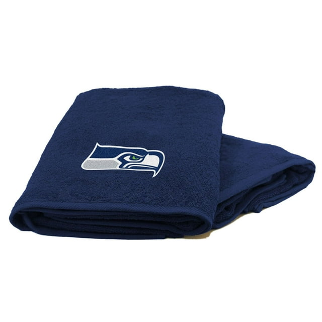 Seattle Seahawks 2-Piece Towel Set, With 26x15 Hand and 25x50 Bath Towel