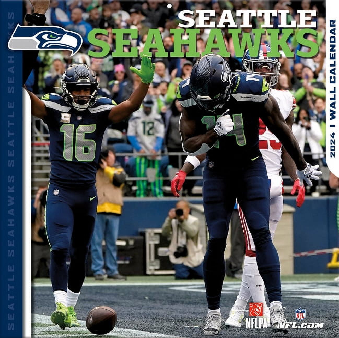 Seattle Seahawks 2024 12x12 Team Wall Calendar (Other)