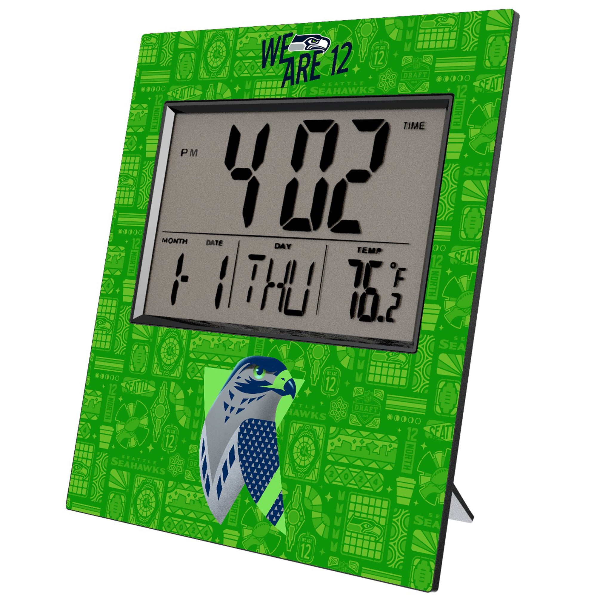 Seattle Seahawks 2024 Illustrated Limited Edition Digital Desk/Wall ...