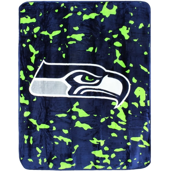Seattle Seahawks 50 x 60 Teen Adult Unisex Comfy Throw Blanket