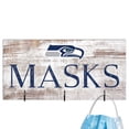 thumbnail image 1 of Seattle Seahawks 6'' x 12'' Mask Holder, 1 of 1