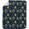 thumbnail image 1 of Seattle Seahawks 60" x 70" Gingerbread Throw Blanket, 1 of 1