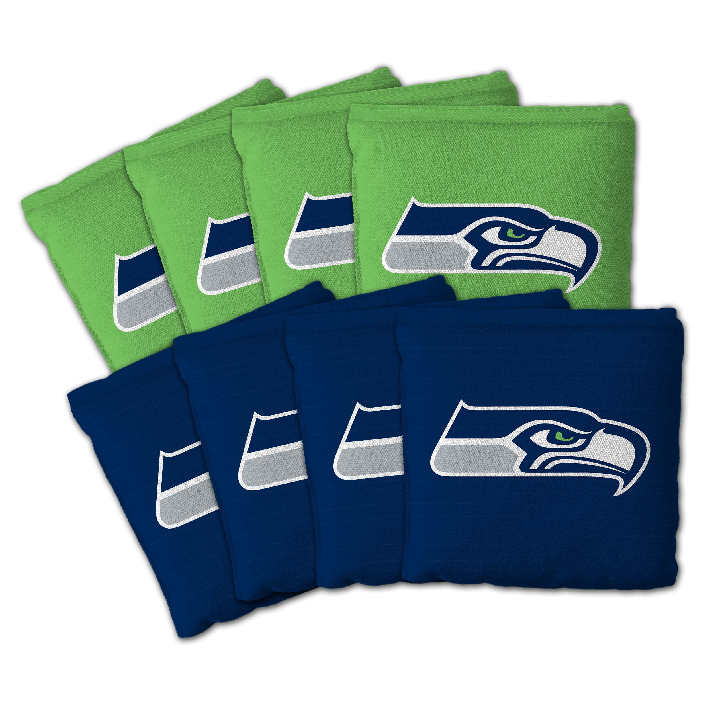 Seattle Seahawks 8pk Licensed Cornhole Bags