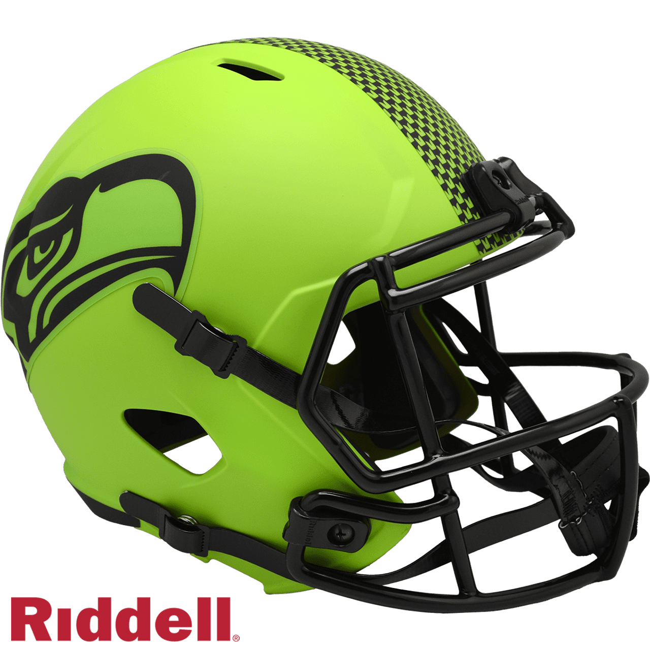 Seattle Seahawks Alternate Rave Green Full Size Speed Replica Helmet (Unsigned) Stock #250565