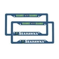 thumbnail image 1 of Seahawks Aluminum License Plate Frame Four-Hole License Plate Frame (one pair) 12 Inches x 6 Inches Sun-Proof and Rust-Free Suitable For Cars/Trucks/SUVs, 1 of 10
