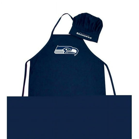 Seattle Seahawks Apron and Chef Hat Set