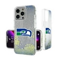 thumbnail image 1 of Seattle Seahawks Linen Logo iPhone Glitter Case, 1 of 1