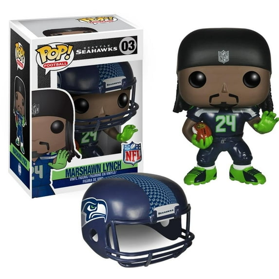 Seattle Seahawks NFL Funko POP Vinyl Figure: Marshawn Lynch