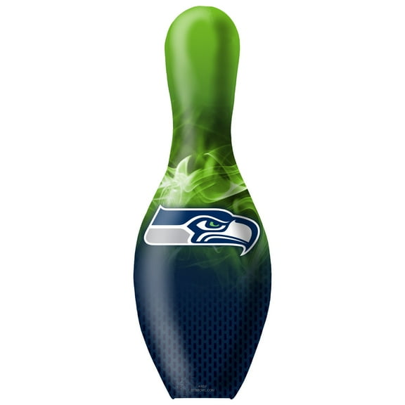 Seattle Seahawks NFL On Fire Bowling Pin