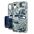 thumbnail image 1 of Seattle Seahawks iPhone Clear Paisley Design Case, 1 of 5