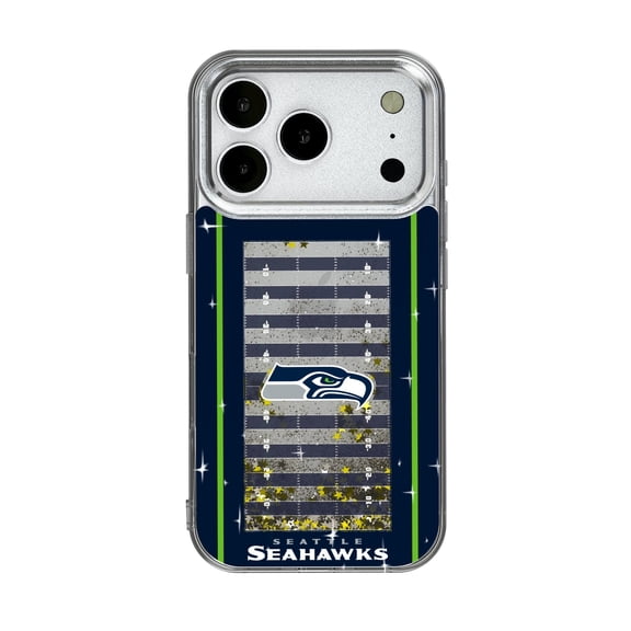 Seattle Seahawks iPhone Field Design Glitter Case