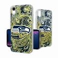 thumbnail image 1 of Seattle Seahawks iPhone Paisley Design Glitter Case, 1 of 5