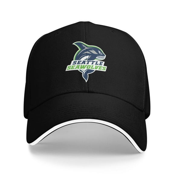 Seattle Seawolves Hat Unisex Casual Baseball Cap With Adjustable Strap And Breathable Design