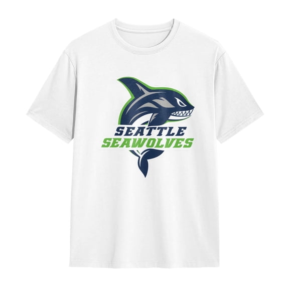 Seattle Seawolves T-Shirt Casual Tee For Men Women
