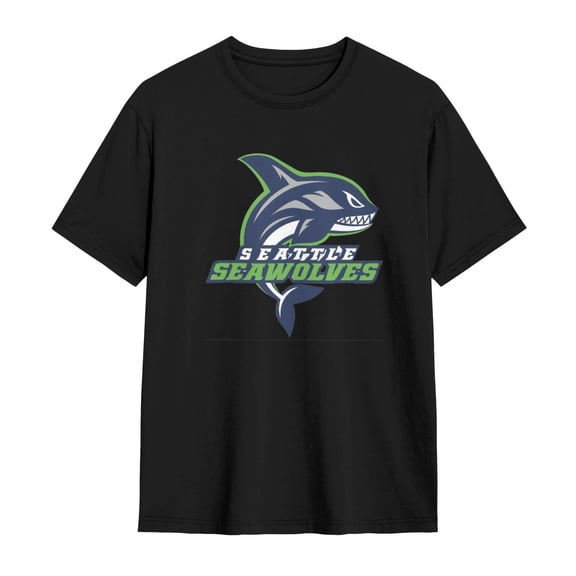 Seattle Seawolves T-Shirt Casual Tee Shirts For Men