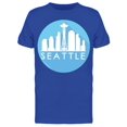 thumbnail image 1 of Seattle Skyline Button Tee Men's -Image by Shutterstock, 1 of 2