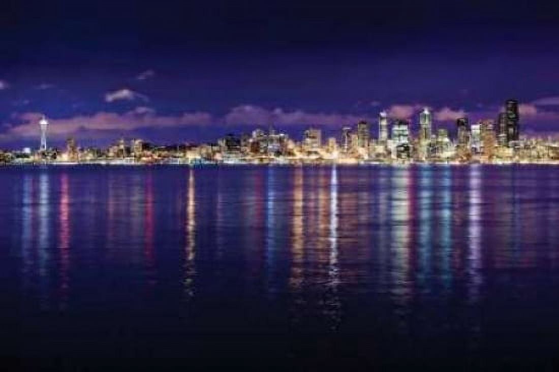 Seattle Skyline I Canvas Art - Bob Stefko (24 x 36)