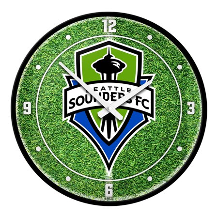 Seattle Sounders FC 17.5" Modern Disc Wall Clock