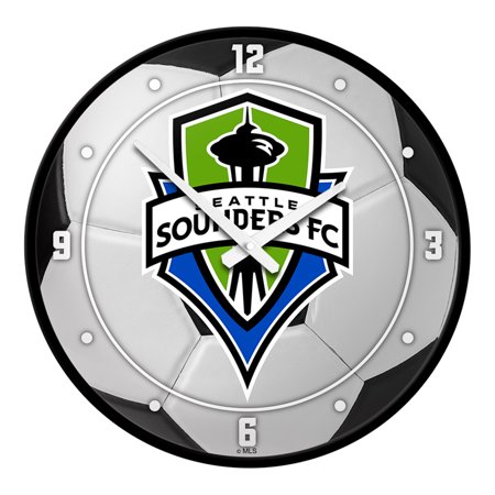 Seattle Sounders FC 17.5" Modern Disc Wall Clock