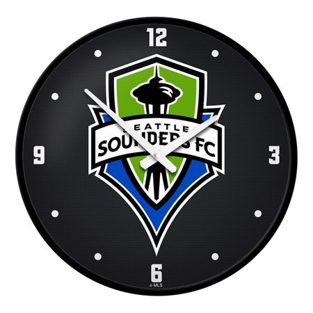 Seattle Sounders FC 17.5" Modern Disc Wall Clock
