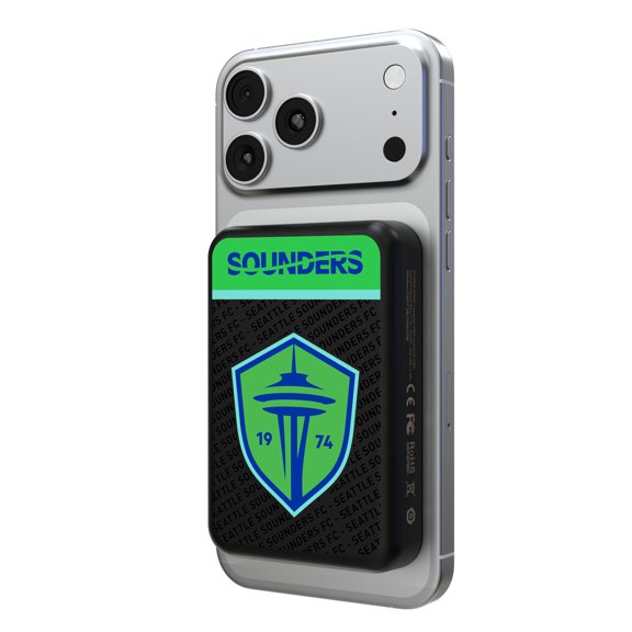 Seattle Sounders FC 5000mAh Wireless Mag Power Bank