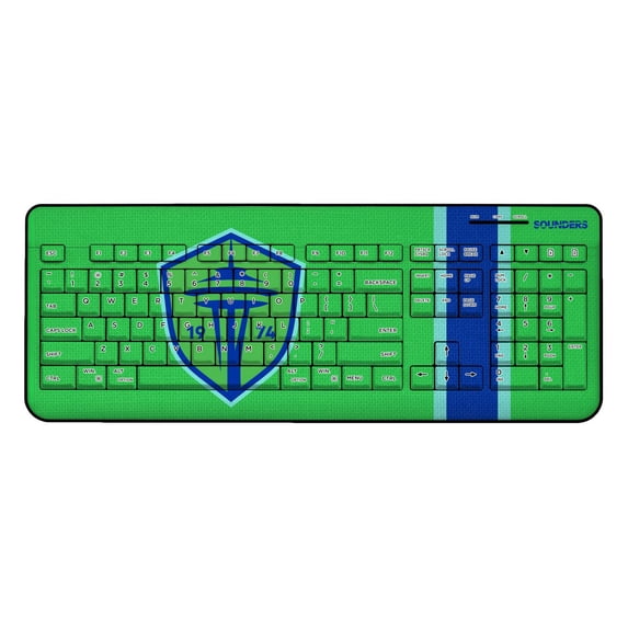 Seattle Sounders FC Team Stripe Wireless Keyboard