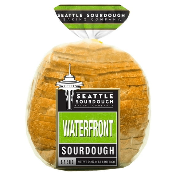 Seattle Sourdough Waterfront Sourdough Bread Loaf, 24 oz(Pack of 2)