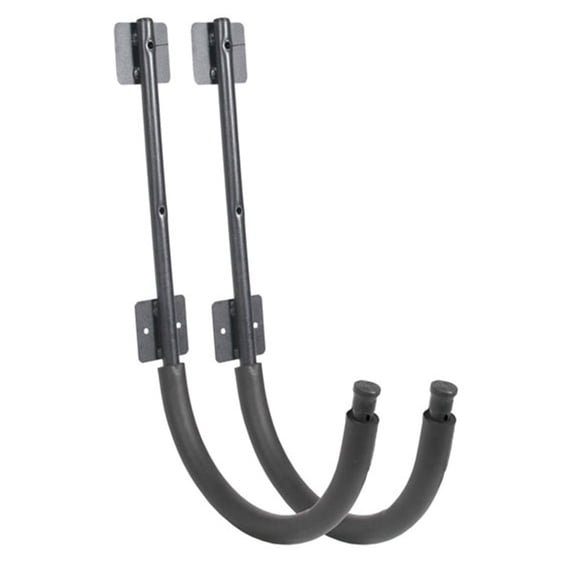 Seattle Sports Powder Coated Steel Kayak Wall Hangers Storage Rack Pair