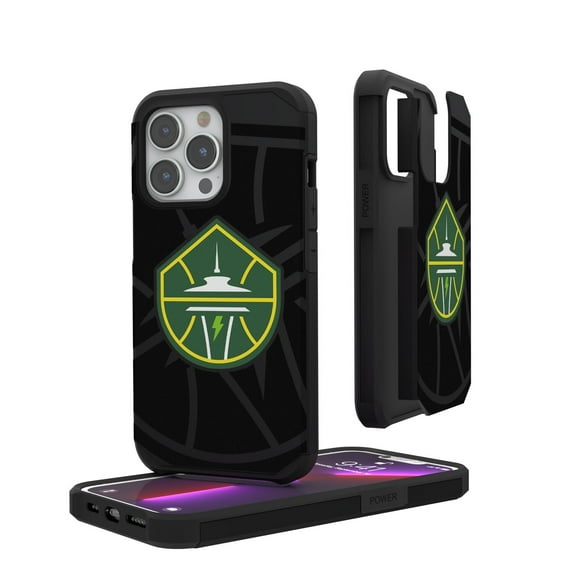 Seattle Storm Monocolor Design iPhone Rugged Case