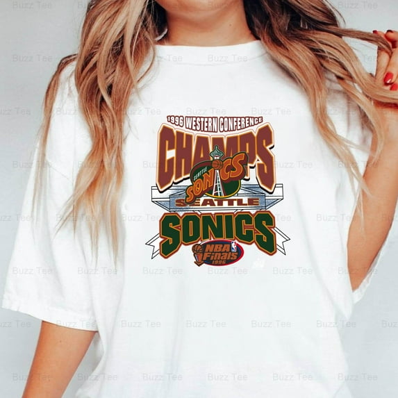 Seattle SuperSonics The 90s Vintage Throwback Basketball V1130169 New Unisex T-Shirt, up to 5XL