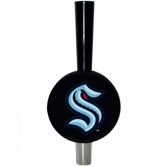 Seattle Tall-Boy Hockey Puck Beer Tap Handle